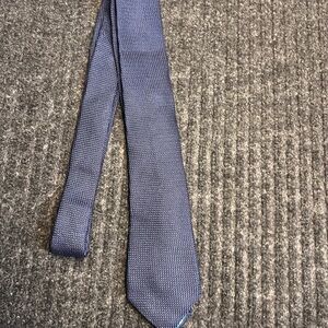 Eton Dark Blue Textured Men's Tie